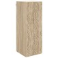 vidaXL Τοίχου Ντουλάπα Sonoma Δρυς 33 x 34,5 x 90 εκ