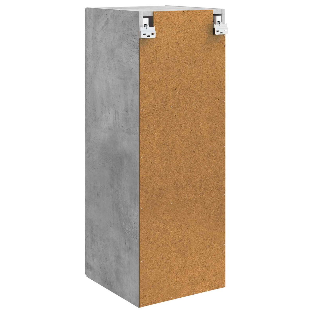 vidaXL Τοίχου Ντουλάπα Γκρι Σκυροδέματος 33 x 34,5 x 90 εκ