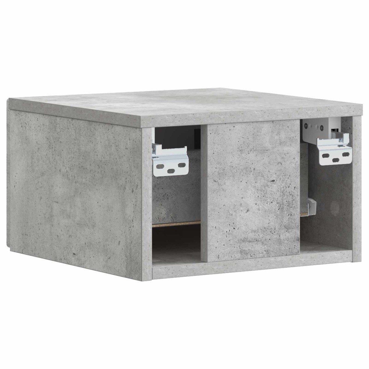 vidaXL Τραπεζάκι Τοίχου Γκρι Σκυροδέματος 34,5 x 33 x 20 εκ.