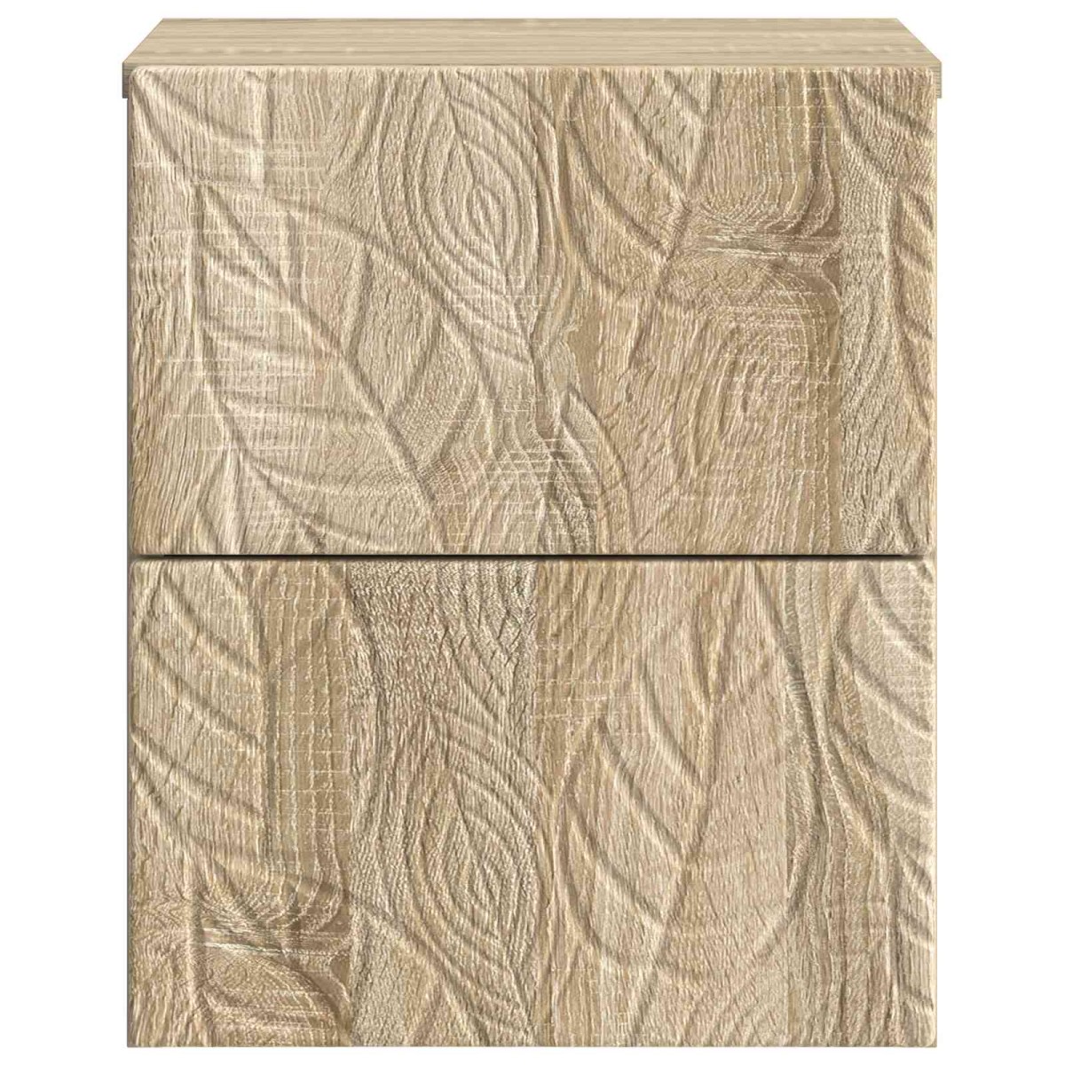 vidaXL Τοίχου Κρεμαστό Κομοδίνο Sonoma Δρυς 34,5 x 33 x 40 εκ
