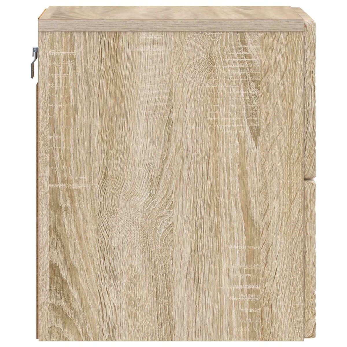 vidaXL Τοίχου Κρεμαστό Κομοδίνο 2 τεμ. Sonoma Δρυς 34,5 x 33 x 40 εκ