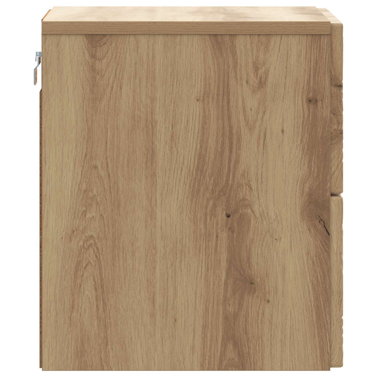 vidaXL Τοίχου Κρεμαστό Κομοδίνο Artisan Δρυς 34,5 x 33 x 40 εκ