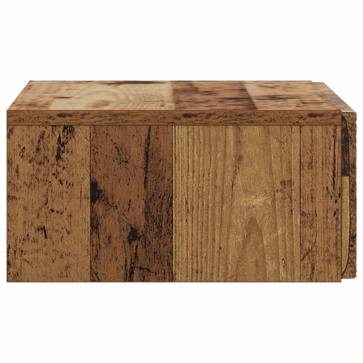 vidaXL Τραπεζάκι Τοίχου Παλαιωμένο ξύλο 59 x 34,5 x 17 εκ.