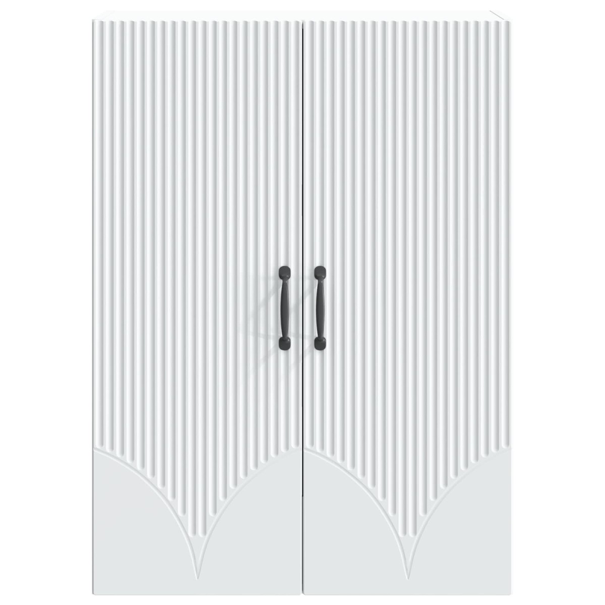 vidaXL Τοίχου Ντουλάπα Λευκό 66 x 34,5 x 90 εκ Επεξεργασμένο Ξύλο