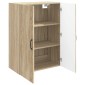 vidaXL Τοίχου Ντουλάπα Sonoma Δρυς 66 x 34,5 x 90 εκ