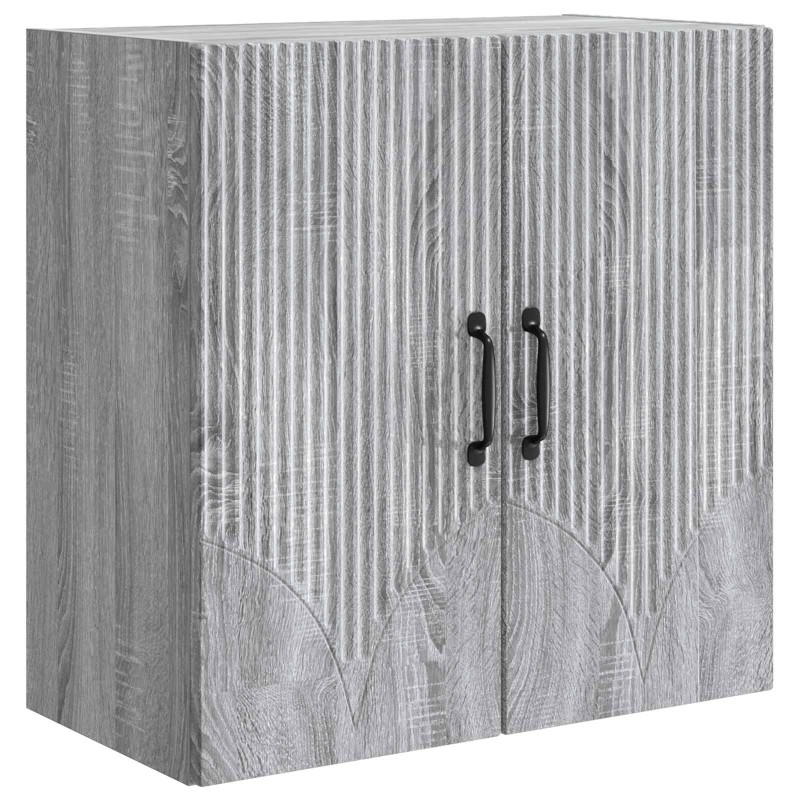 vidaXL Τοίχου Ντουλάπα Γκρι Sonoma 59 x 31 x 60 εκ Επεξεργασμένο Ξύλο