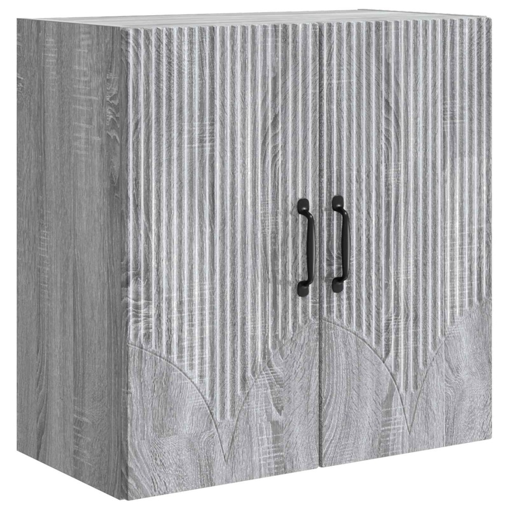 vidaXL Τοίχου Ντουλάπα Γκρι Sonoma 59 x 31 x 60 εκ Επεξεργασμένο Ξύλο