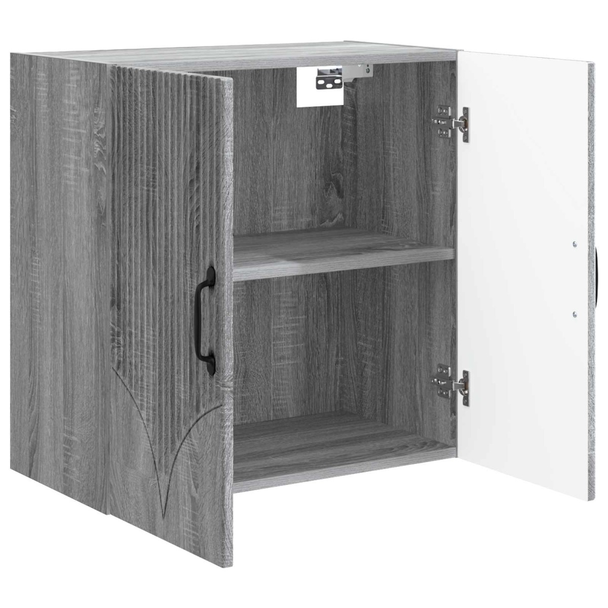 vidaXL Τοίχου Ντουλάπα Γκρι Sonoma 59 x 31 x 60 εκ Επεξεργασμένο Ξύλο