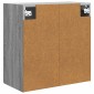 vidaXL Τοίχου Ντουλάπα Γκρι Sonoma 59 x 31 x 60 εκ Επεξεργασμένο Ξύλο