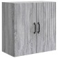 vidaXL Τοίχου Ντουλάπα Γκρι Sonoma 59 x 31 x 60 εκ Επεξεργασμένο Ξύλο