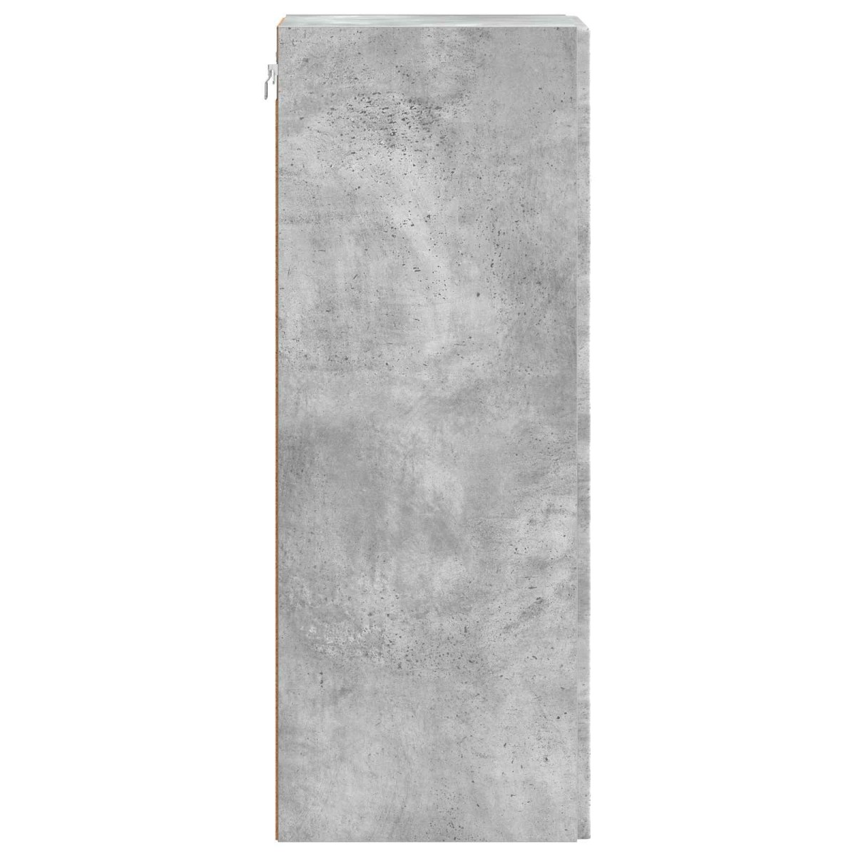 vidaXL Τοίχου Ντουλάπα Γκρι Σκυροδέματος 33 x 34,5 x 90 εκ
