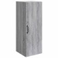 vidaXL Τοίχου Ντουλάπα Γκρι Sonoma 33 x 34,5 x 90 εκ