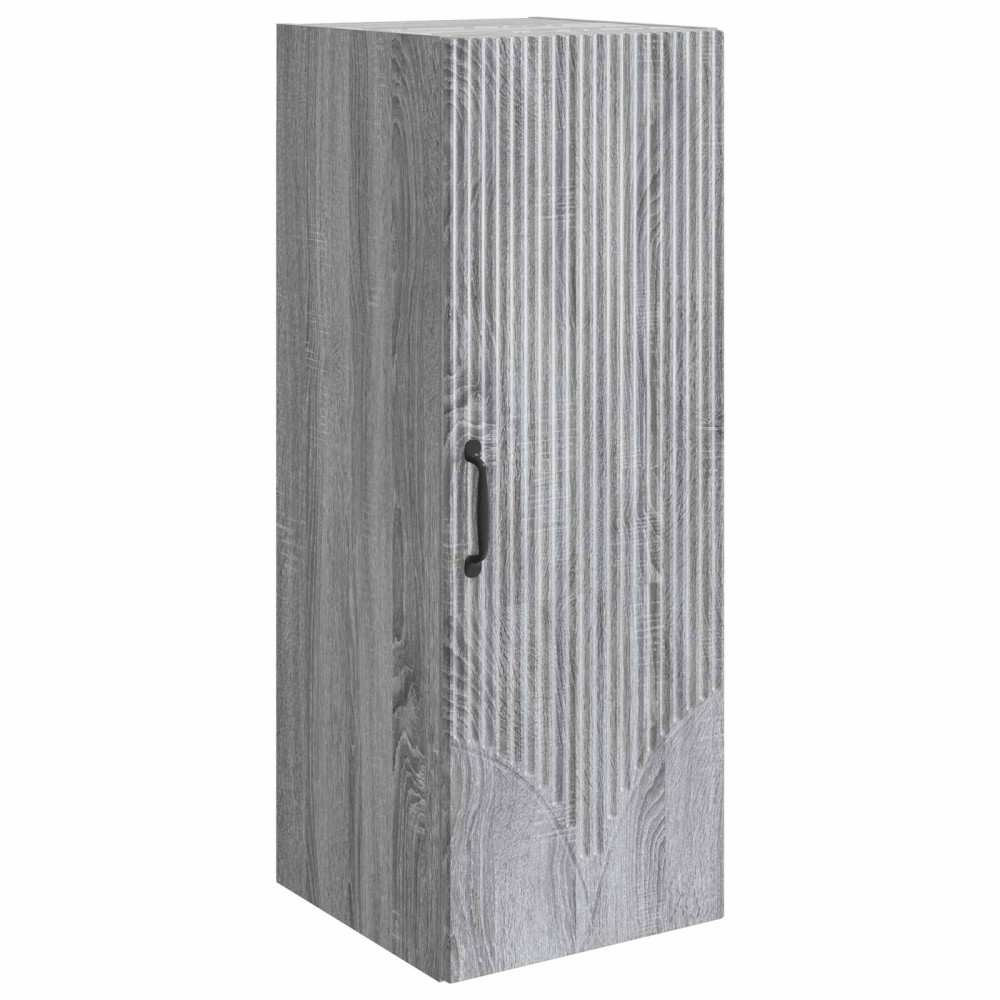 vidaXL Τοίχου Ντουλάπα Γκρι Sonoma 33 x 34,5 x 90 εκ