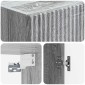 vidaXL Τοίχου Ντουλάπα Γκρι Sonoma 33 x 34,5 x 90 εκ