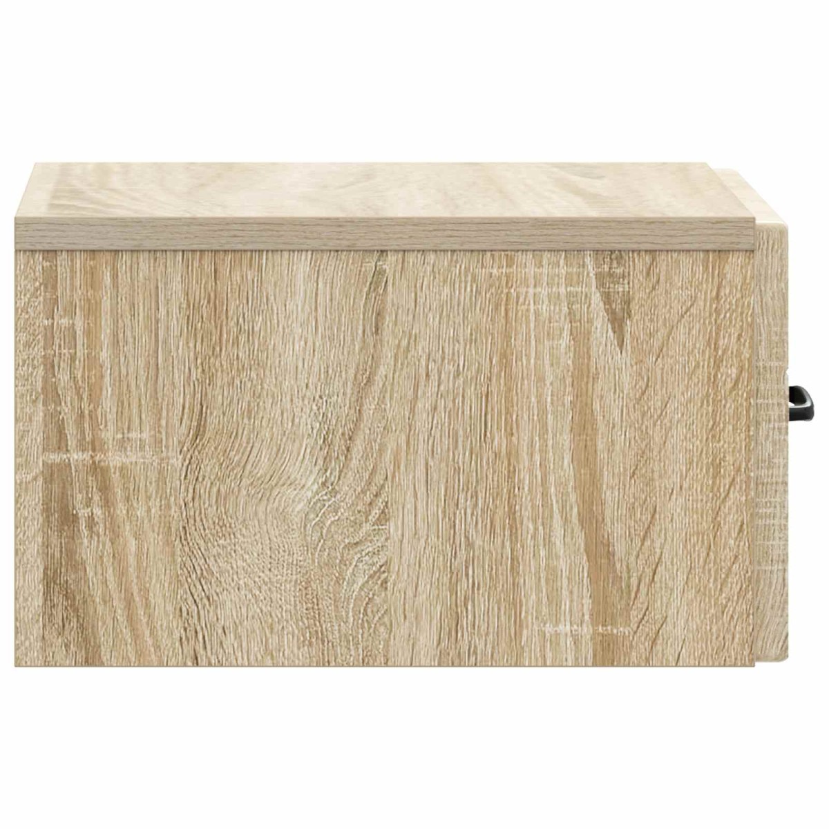 vidaXL Τοίχου Κρεμαστό Κομοδίνο Sonoma Δρυς 34,5 x 33 x 20 εκ.
