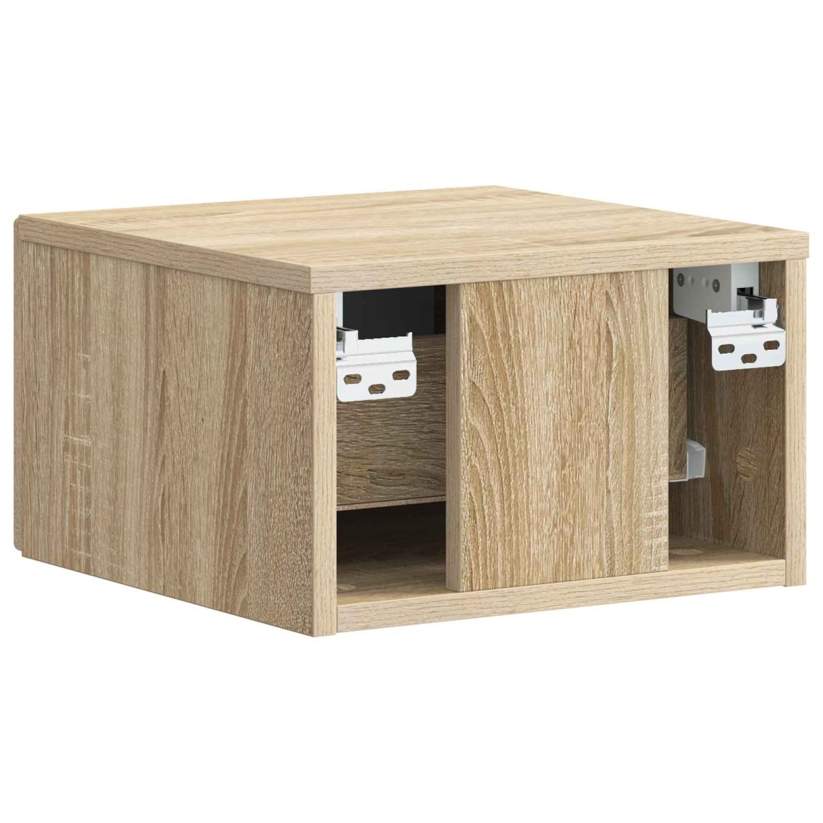 vidaXL Τοίχου Κρεμαστό Κομοδίνο Sonoma Δρυς 34,5 x 33 x 20 εκ.