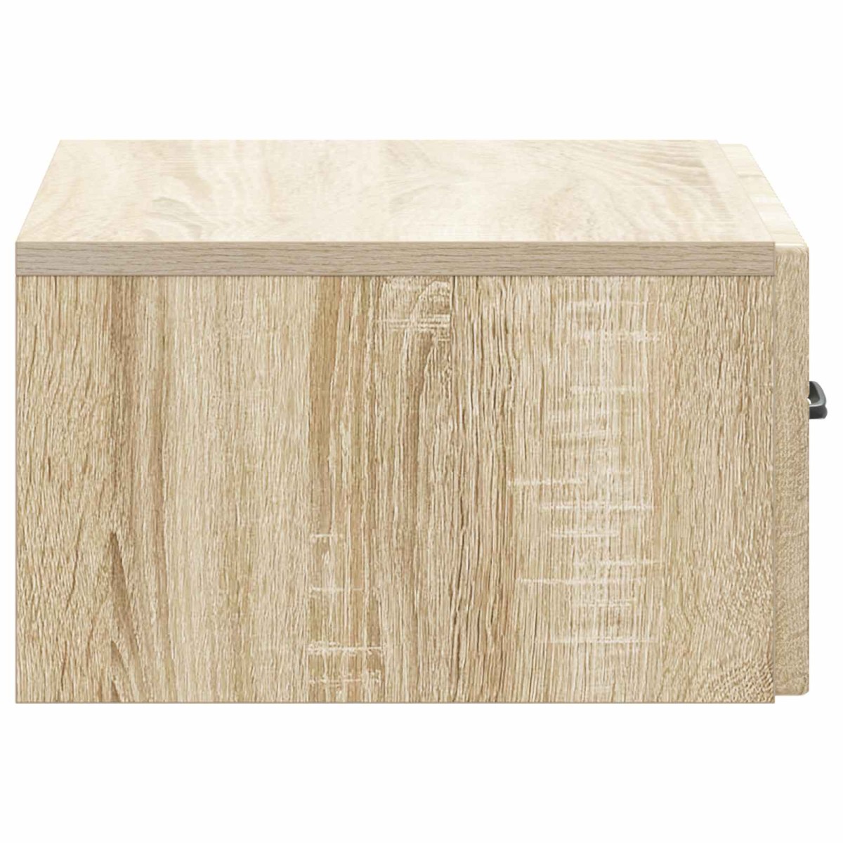 vidaXL Τοίχου Κρεμαστό Κομοδίνο Sonoma Δρυς 49 x 34,5 x 20 εκ.