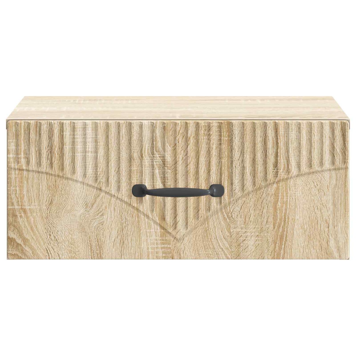 vidaXL Τοίχου Κρεμαστό Κομοδίνο 2 τμχ. Sonoma Δρυς 49 x 34,5 x 20 εκ.