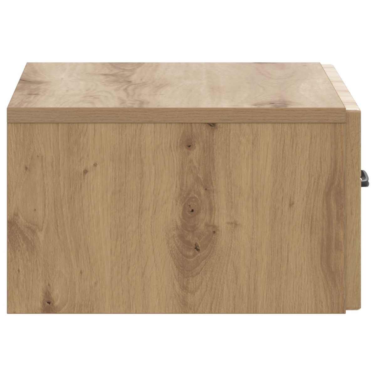 vidaXL Τοίχου Κρεμαστό Κομοδίνο Artisan Δρυς 49 x 34,5 x 20 εκ.