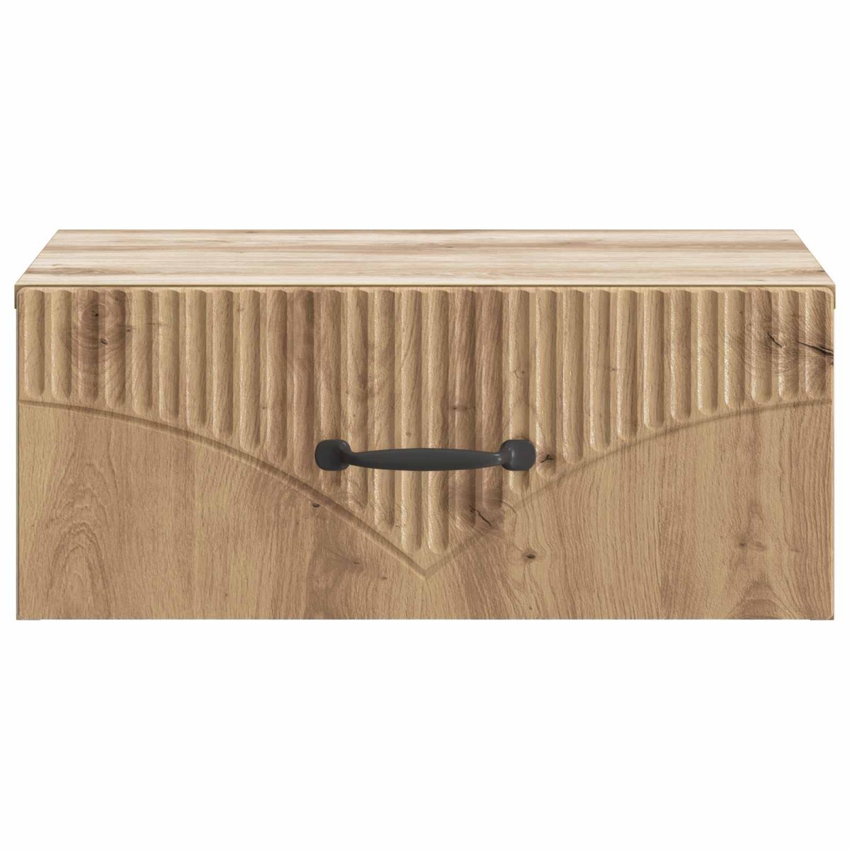vidaXL Τοίχου Κρεμαστό Κομοδίνο 2 τμχ. Artisan Δρυς 49 x 34,5 x 20 εκ.