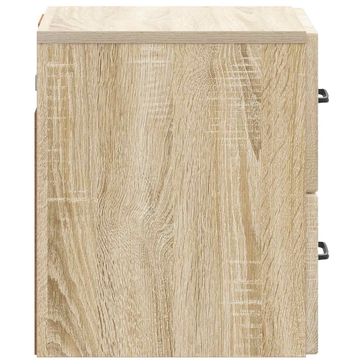vidaXL Τοίχου Κρεμαστό Κομοδίνο Sonoma Δρυς 34,5 x 33 x 40 εκ