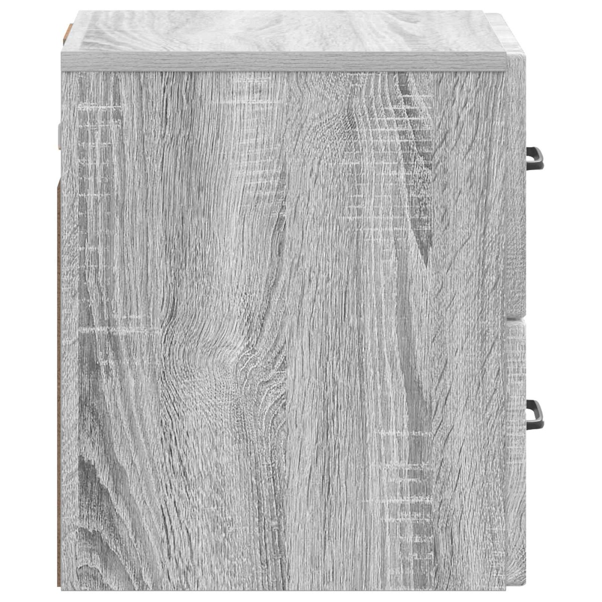 vidaXL Τοίχου Κρεμαστό Κομοδίνο Γκρι Sonoma 34,5 x 33 x 40 εκ
