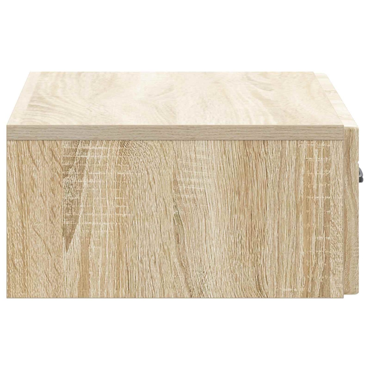 vidaXL Τραπεζάκι Τοίχου Sonoma Δρυς 59 x 34,5 x 17 εκ.