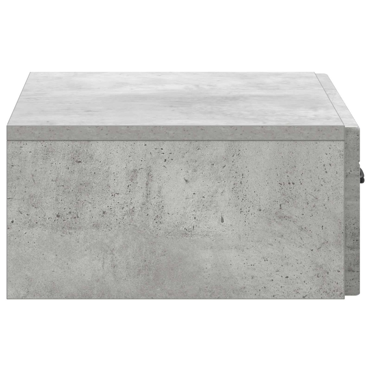 vidaXL Τραπεζάκι Τοίχου Γκρι Σκυροδέματος 59 x 34,5 x 17 εκ.