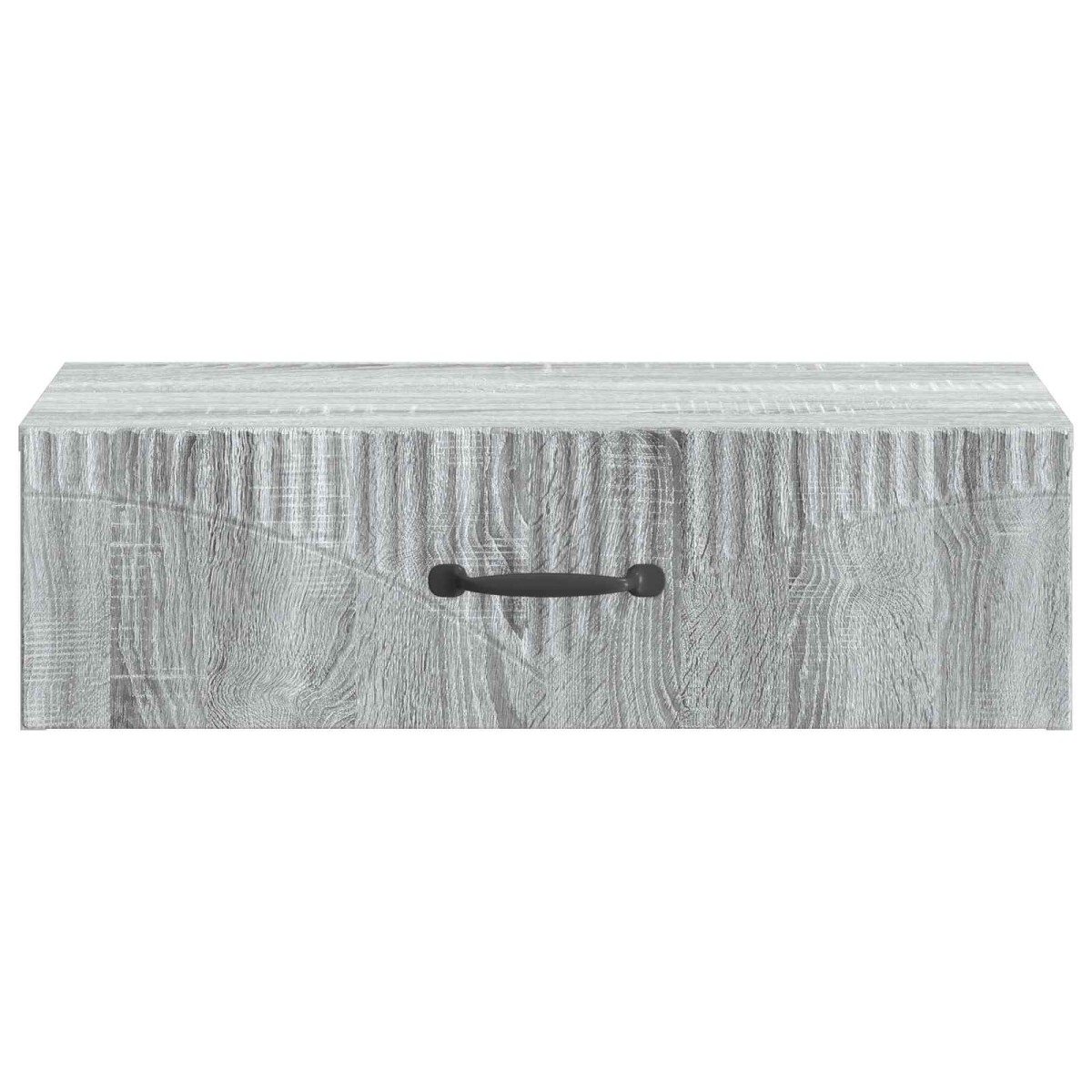 vidaXL Τραπεζάκι Τοίχου Γκρι Sonoma 59 x 34,5 x 17 εκ.