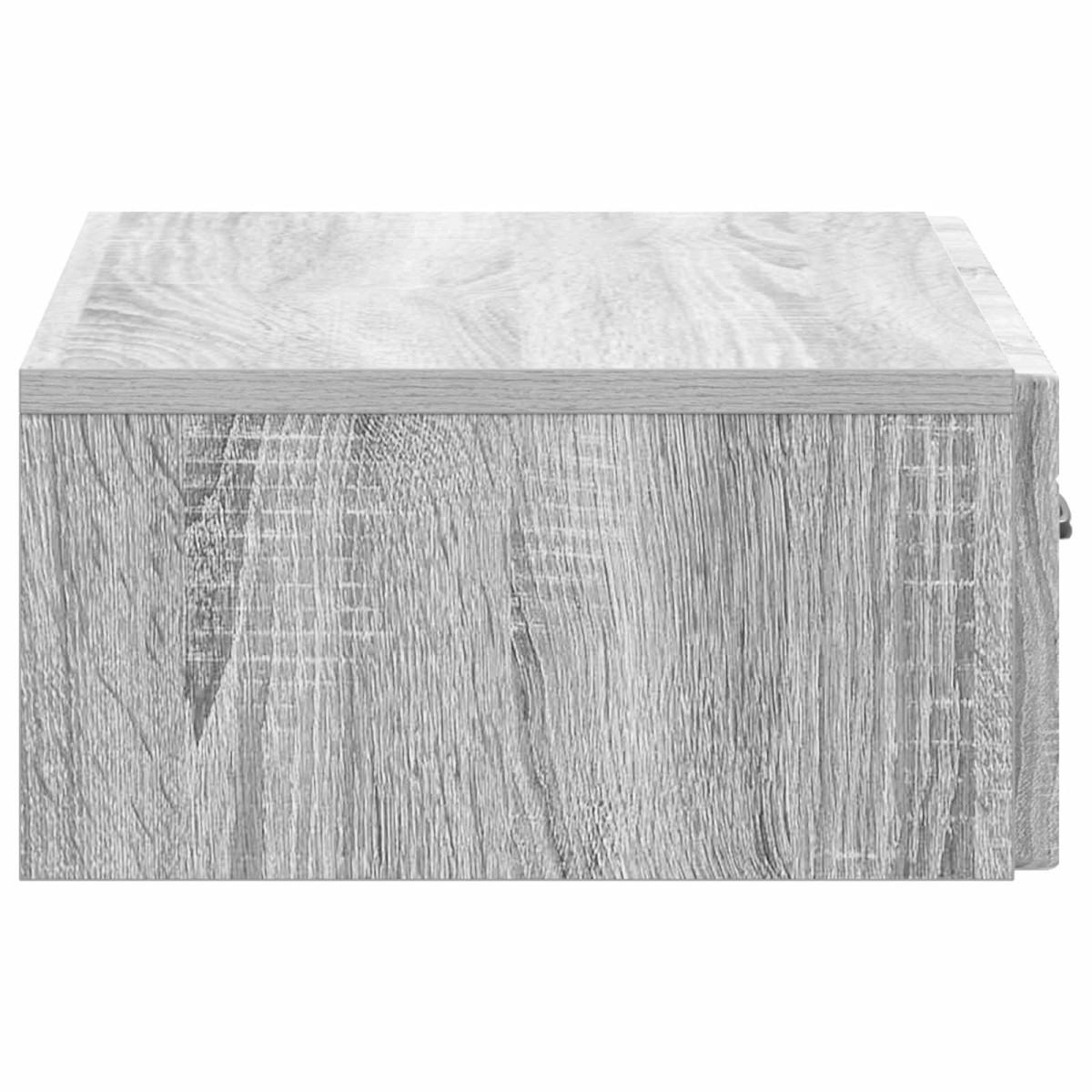 vidaXL Τραπεζάκι Τοίχου Γκρι Sonoma 59 x 34,5 x 17 εκ.