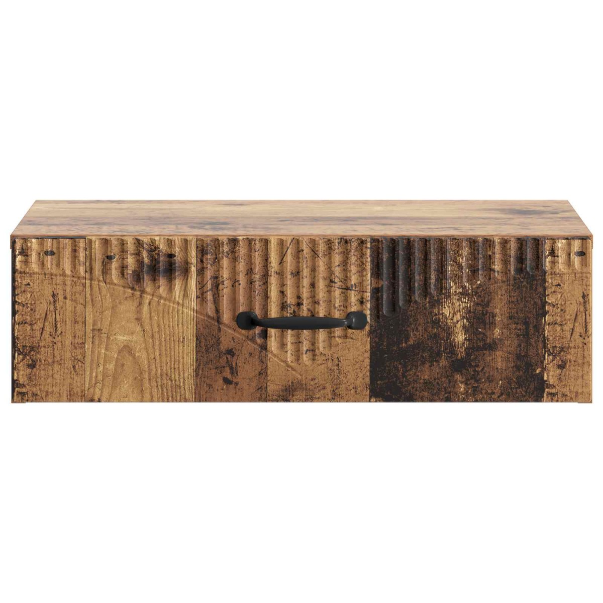 vidaXL Τραπεζάκι Τοίχου Παλαιωμένο ξύλο 59 x 34,5 x 17 εκ.