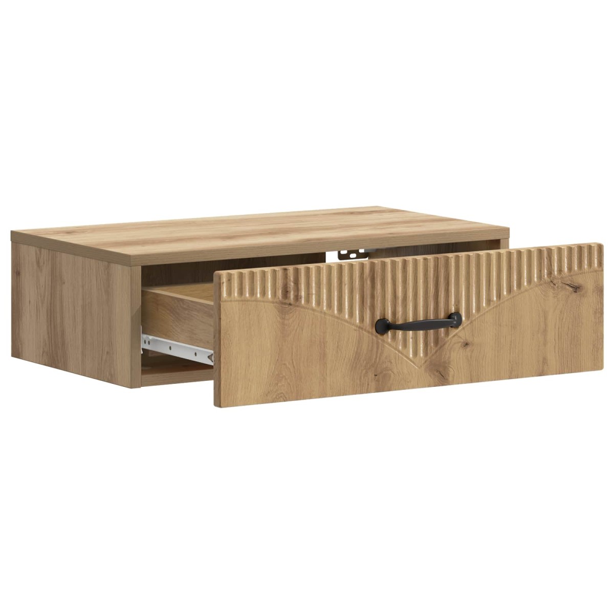 vidaXL Τραπεζάκι Τοίχου 59 x 34,5 x 17 εκ. Επεξεργασμένο Ξύλο
