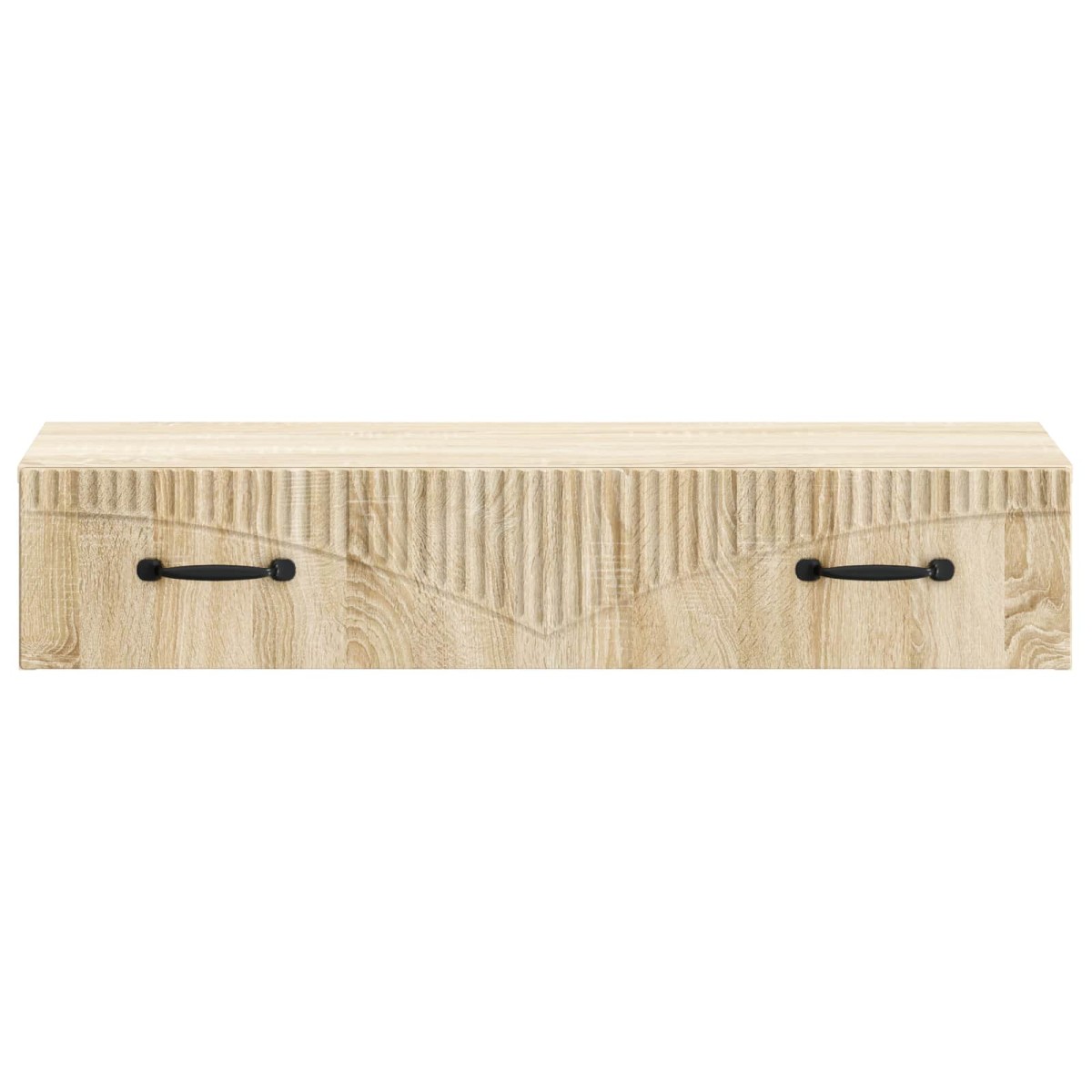 vidaXL Τραπεζάκι Τοίχου Sonoma Δρυς 87,5 x 34,5 x 17 εκ.