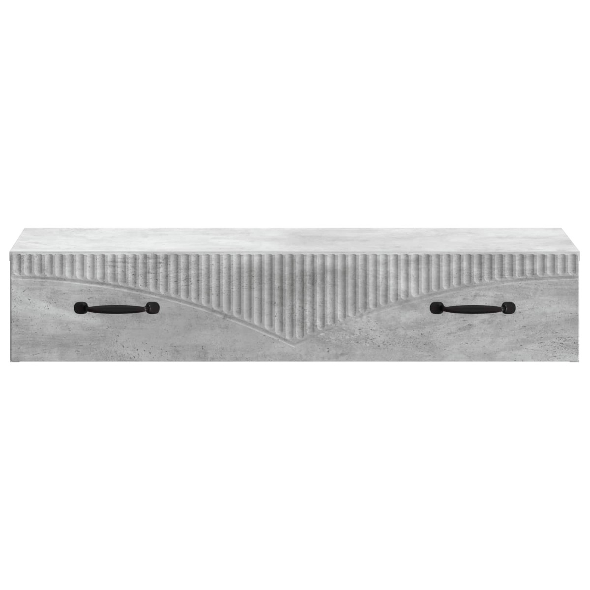 vidaXL Τραπεζάκι Τοίχου Γκρι Σκυροδέματος 87,5 x 34,5 x 17 εκ.