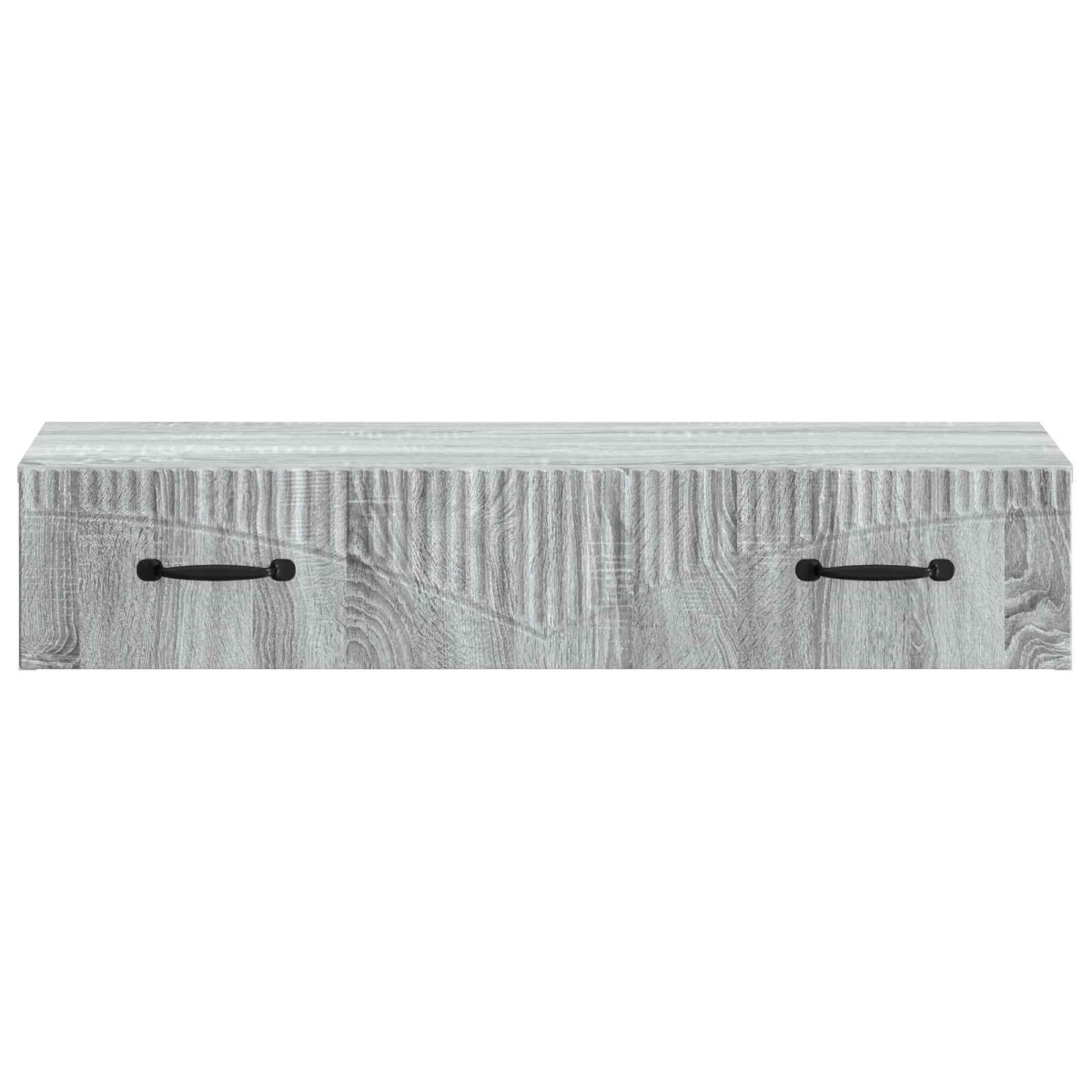 vidaXL Τραπεζάκι Τοίχου Γκρι Sonoma 87,5 x 34,5 x 17 εκ.