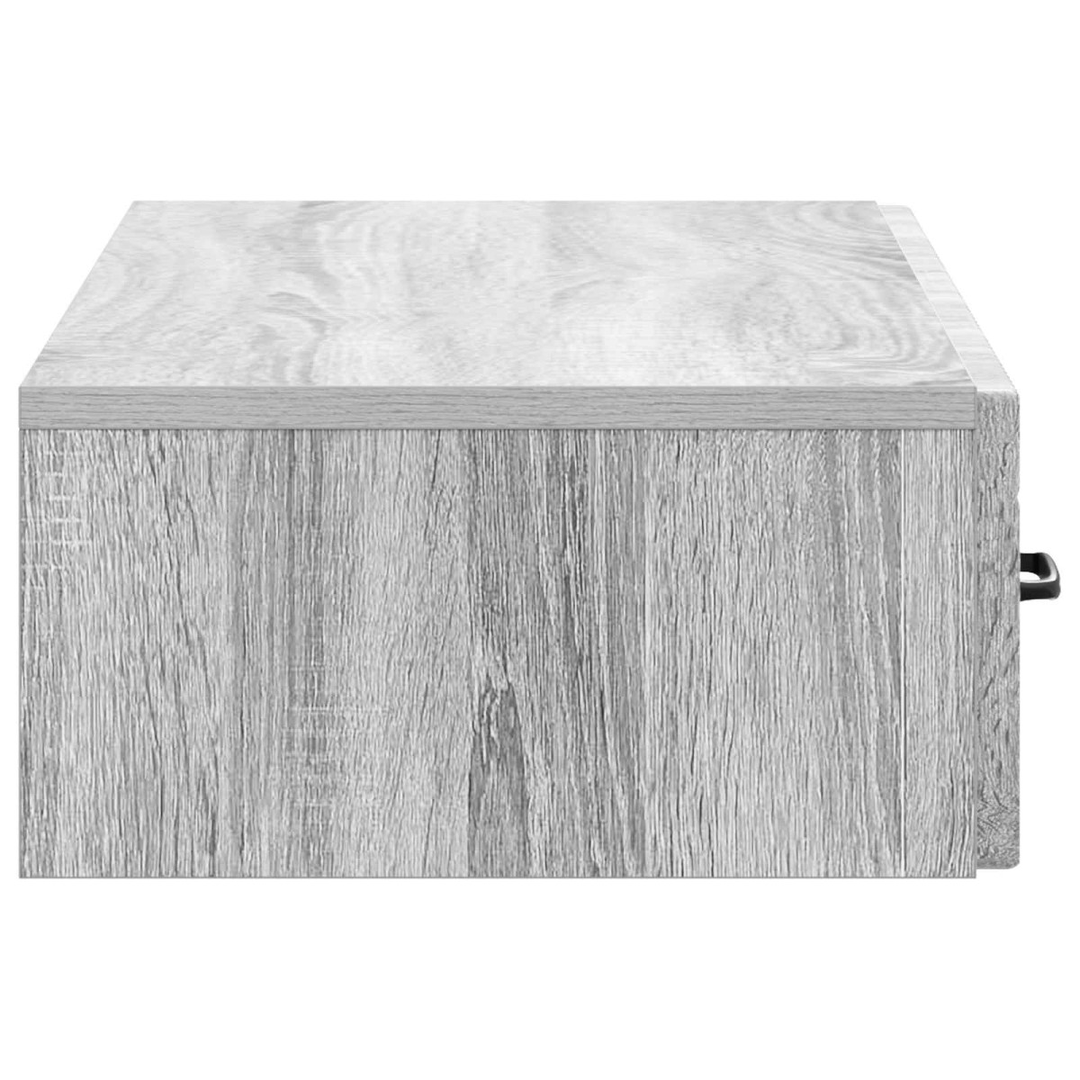 vidaXL Τραπεζάκι Τοίχου Γκρι Sonoma 87,5 x 34,5 x 17 εκ.