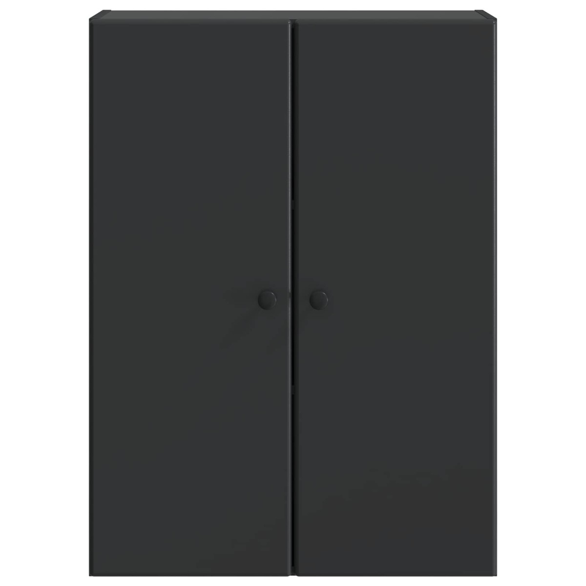 vidaXL Τοίχου Ντουλάπα Μαύρο 66 x 34,5 x 90 εκ Επεξεργασμένο Ξύλο