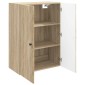 vidaXL Τοίχου Ντουλάπα Sonoma Δρυς 66 x 34,5 x 90 εκ