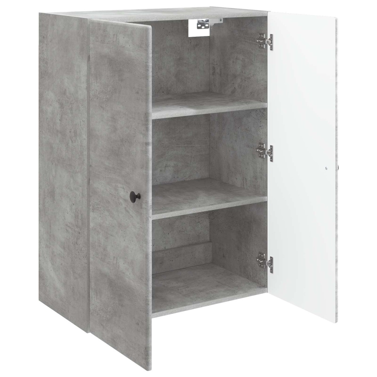 vidaXL Τοίχου Ντουλάπα Γκρι Σκυροδέματος 66 x 34,5 x 90 εκ