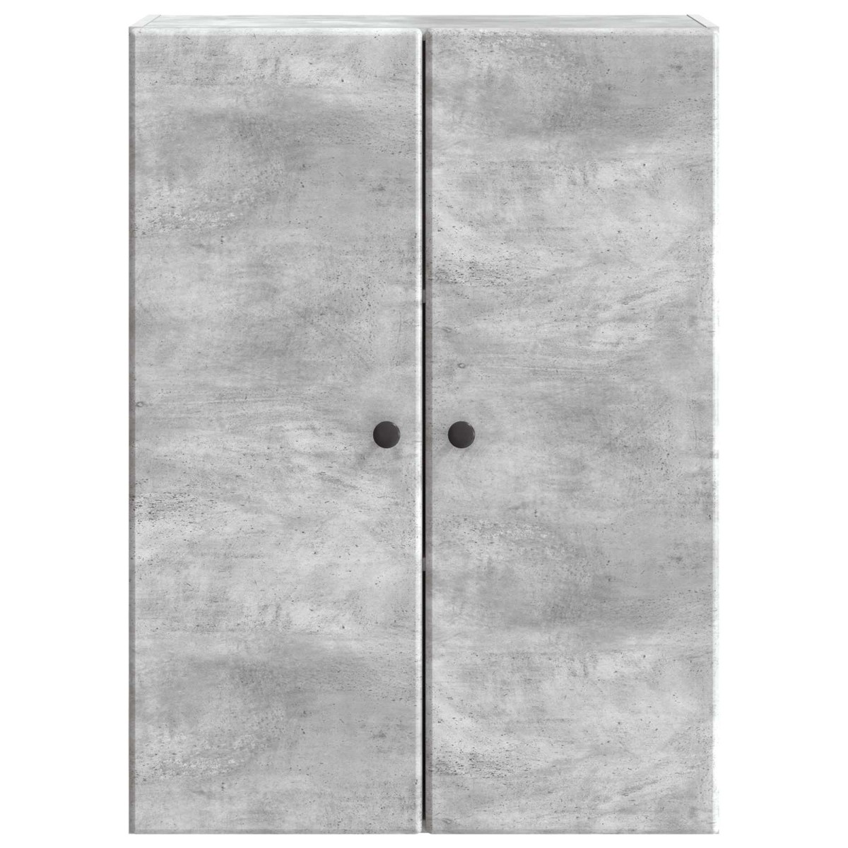 vidaXL Τοίχου Ντουλάπα Γκρι Σκυροδέματος 66 x 34,5 x 90 εκ
