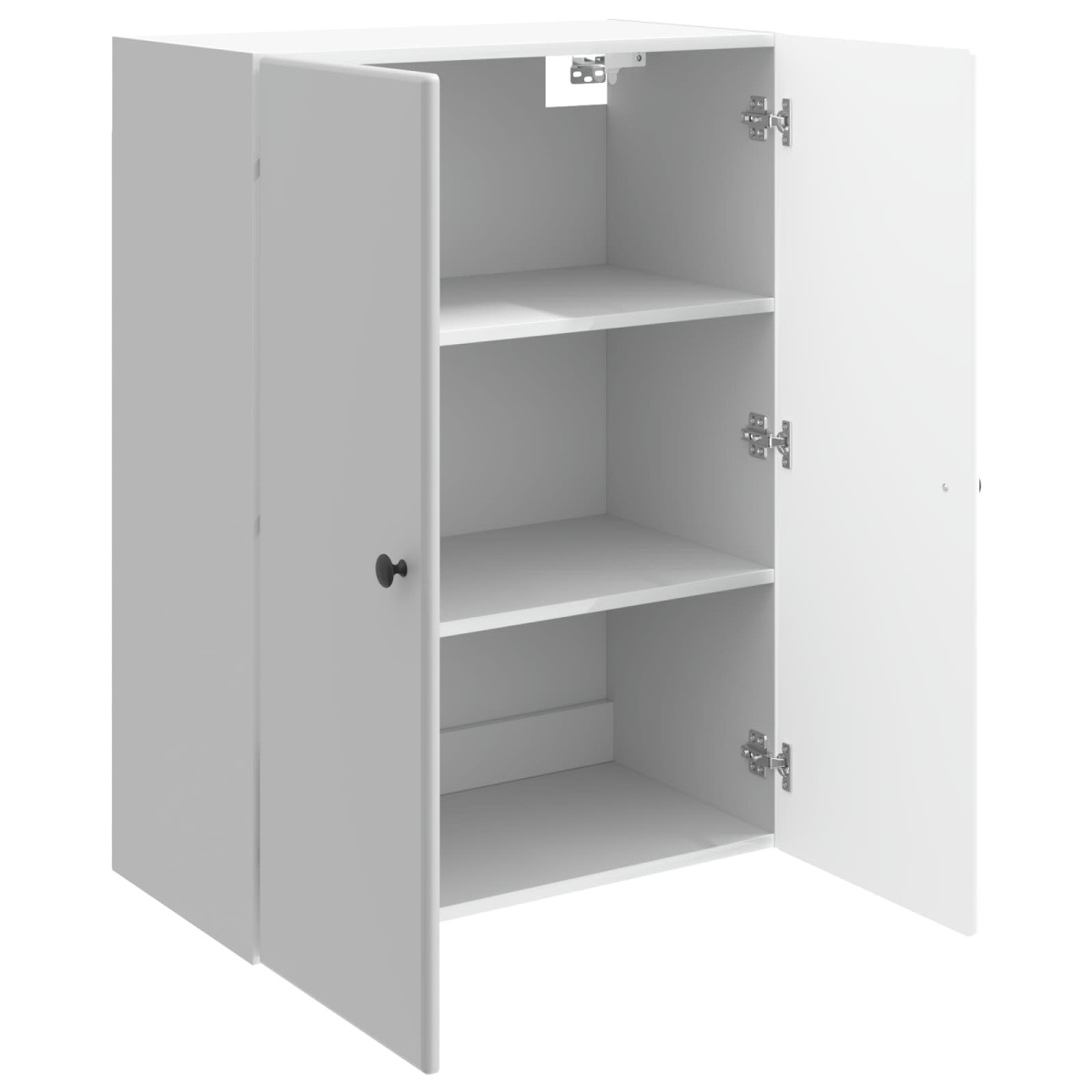 vidaXL Τοίχου Ντουλάπα Γυαλιστερό Λευκό 66 x 34,5 x 90 εκ