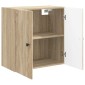 vidaXL Τοίχου Ντουλάπα Sonoma Δρυς 59 x 31 x 60 εκ Επεξεργασμένο Ξύλο