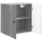 vidaXL Τοίχου Ντουλάπα Γκρι Sonoma 59 x 31 x 60 εκ Επεξεργασμένο Ξύλο