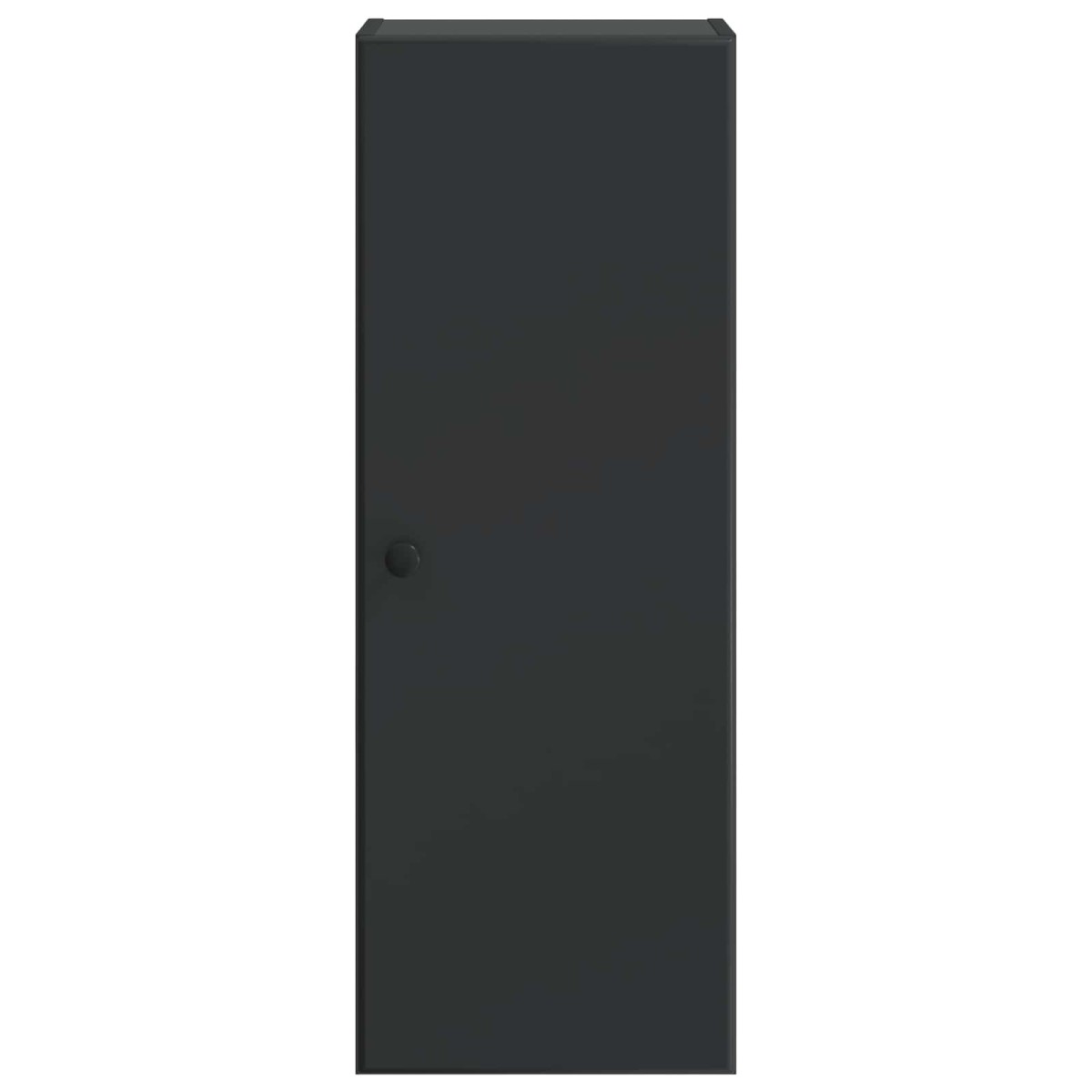 vidaXL Τοίχου Ντουλάπα Μαύρο 33 x 34,5 x 90 εκ Επεξεργασμένο Ξύλο