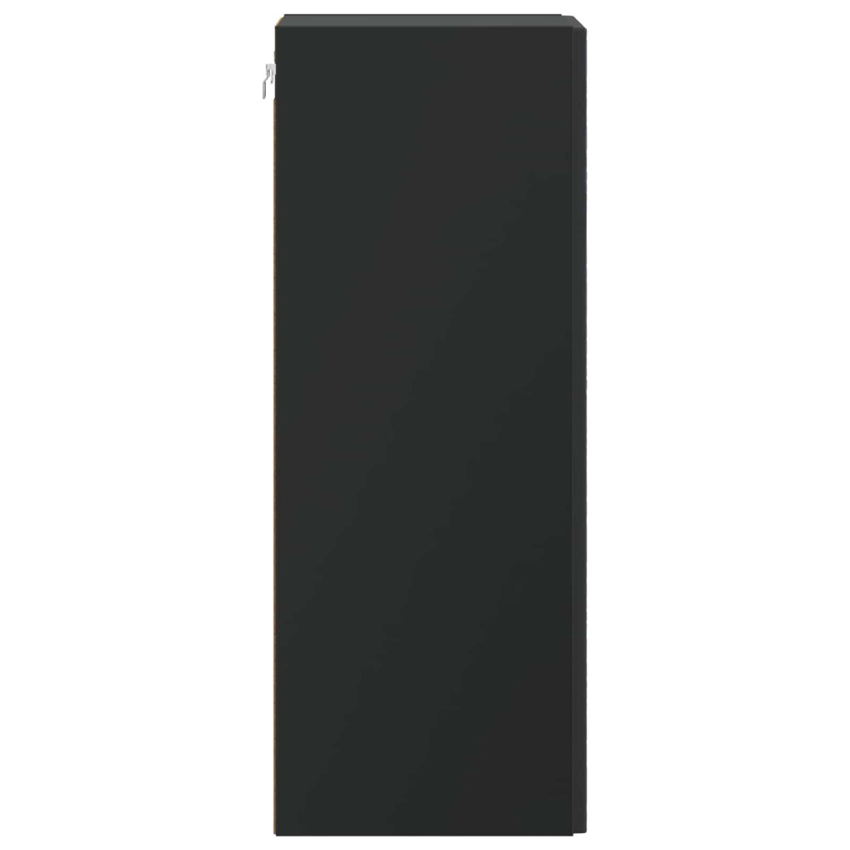 vidaXL Τοίχου Ντουλάπα Μαύρο 33 x 34,5 x 90 εκ Επεξεργασμένο Ξύλο