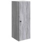 vidaXL Τοίχου Ντουλάπα Γκρι Sonoma 33 x 34,5 x 90 εκ