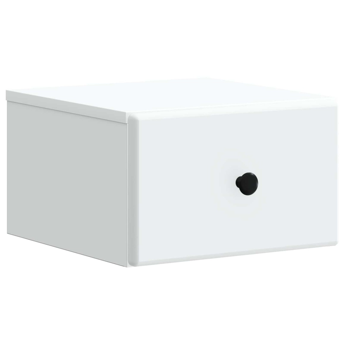 vidaXL Τοίχου Κρεμαστό Κομοδίνο 2 τμχ. Λευκό 34,5 x 33 x 20 εκ.