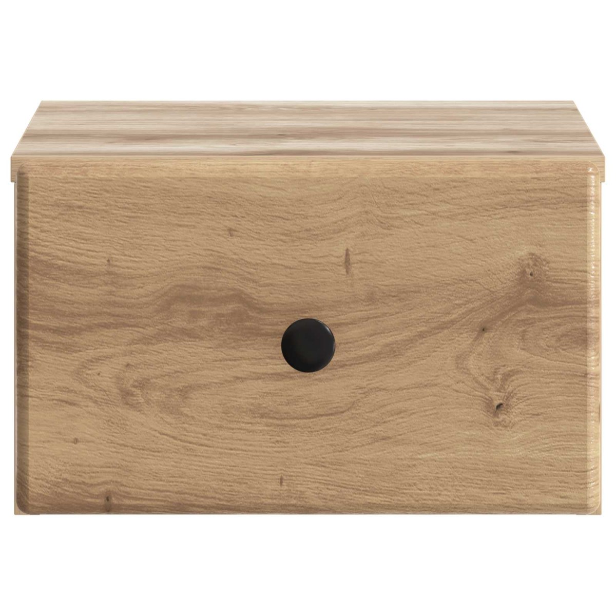 vidaXL Τοίχου Κρεμαστό Κομοδίνο Artisan Δρυς 34,5 x 33 x 20 εκ.