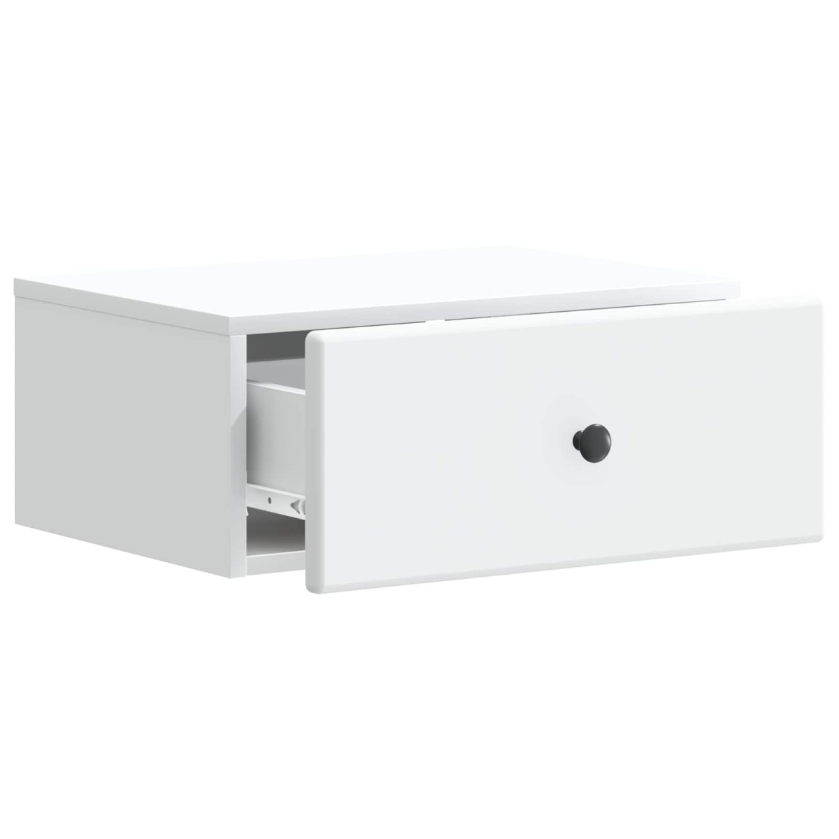 vidaXL Τοίχου Κρεμαστό Κομοδίνο 2 τμχ. Λευκό 49 x 34,5 x 20 εκ.