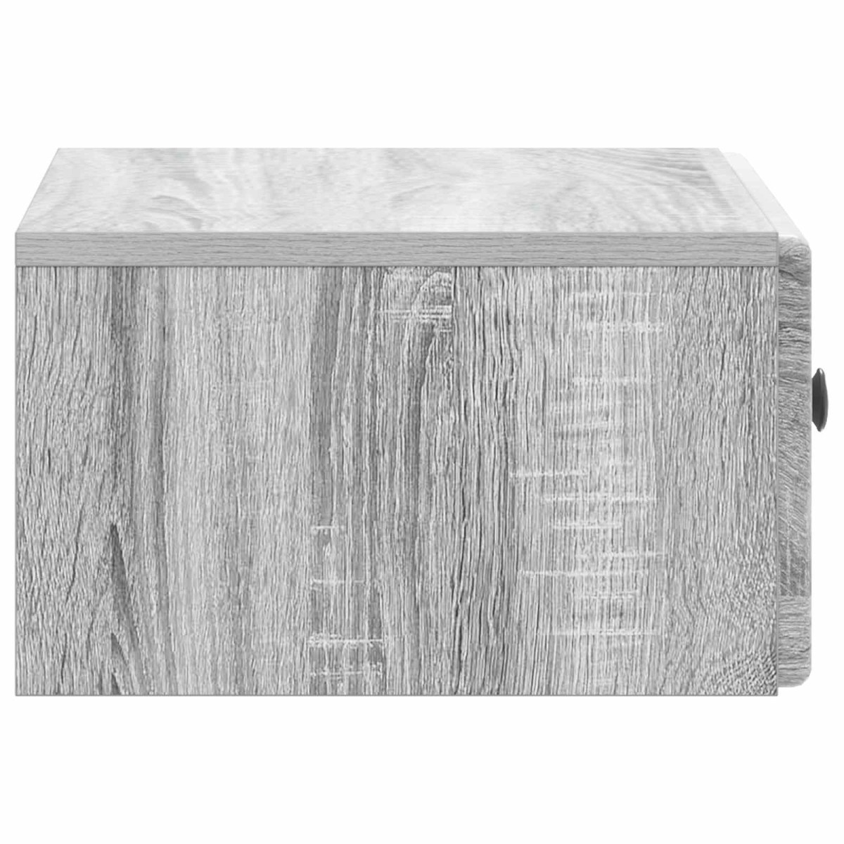 vidaXL Τοίχου Κρεμαστό Κομοδίνο Γκρι Sonoma 49 x 34,5 x 20 εκ.